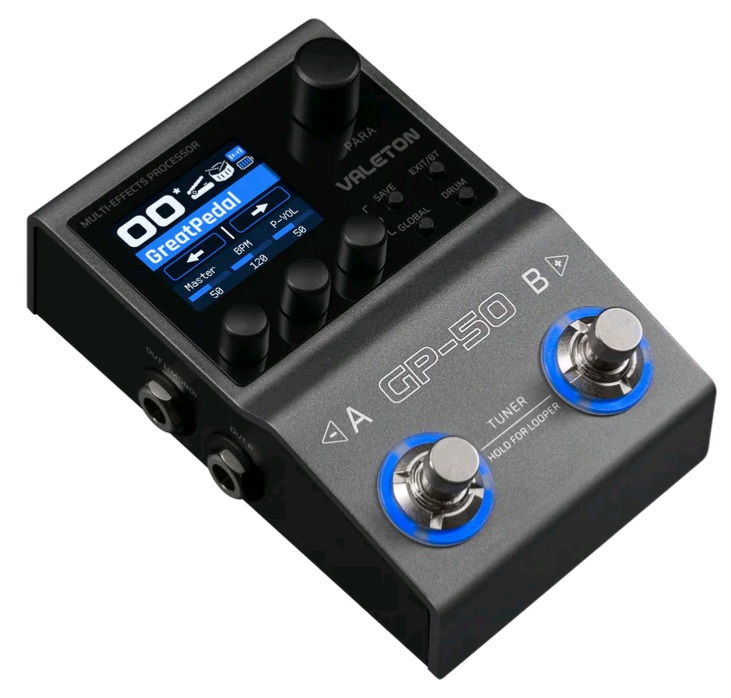 Valeton GP-50, Pedal Multi-efeitos